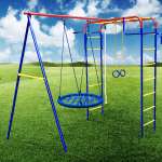 ДСК "Пионер-дачный" мини + качели гнездо 80Всм. (сетка)